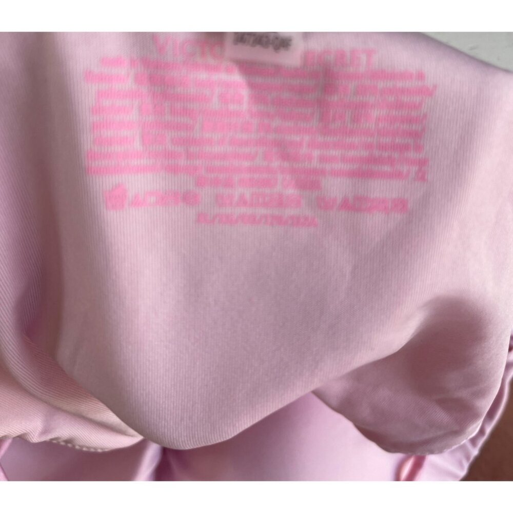 Victoria's Secret Swim VS Scoop One-Piece Swimsuit tie dye pink size XL New - Picture 10 of 10